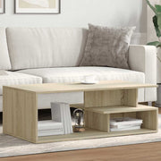 Stolić za kavu boja hrasta 102 x 55 x 35 cm konstruirano drvo