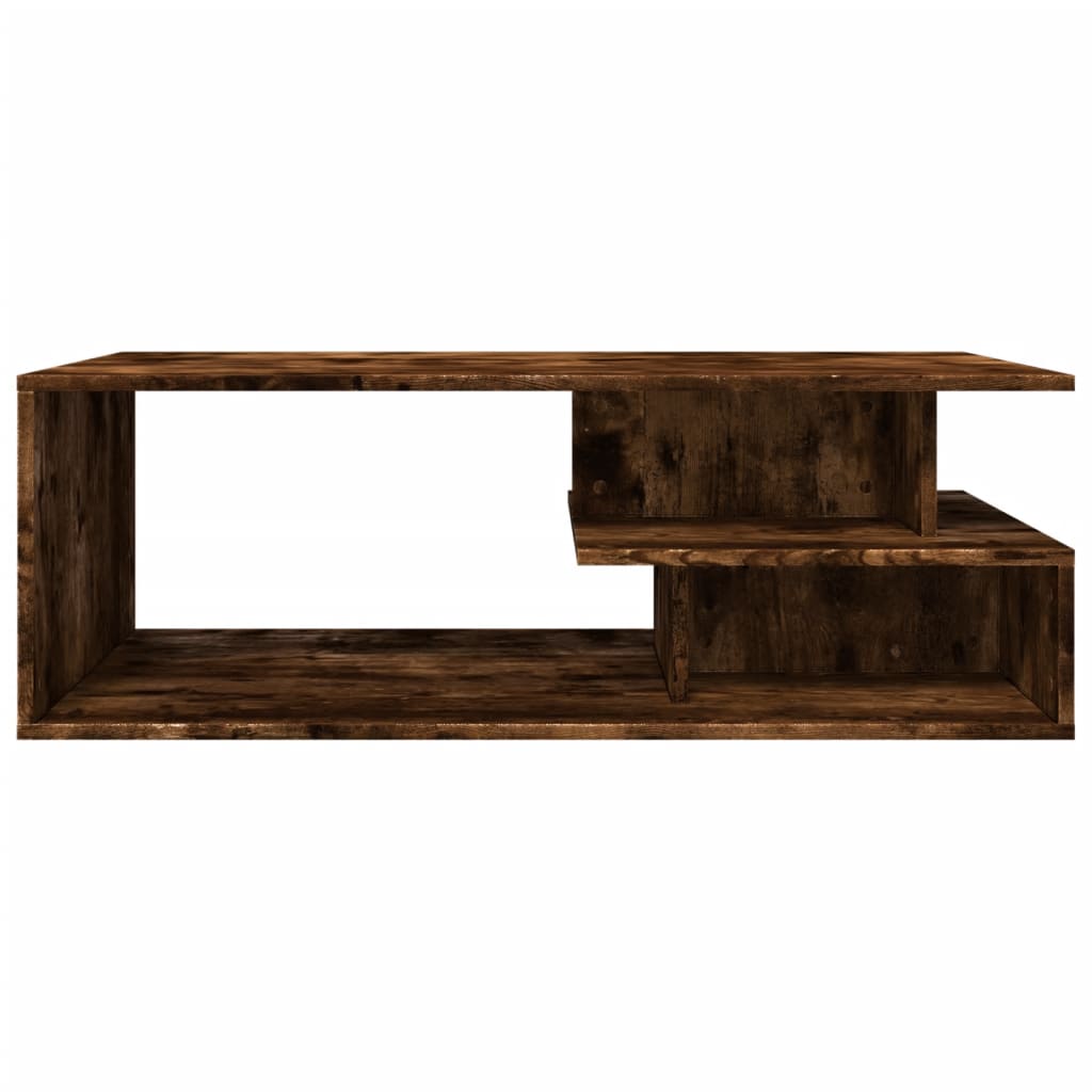 Stolić za kavu boja hrasta 102 x 55 x 35 cm konstruirano drvo