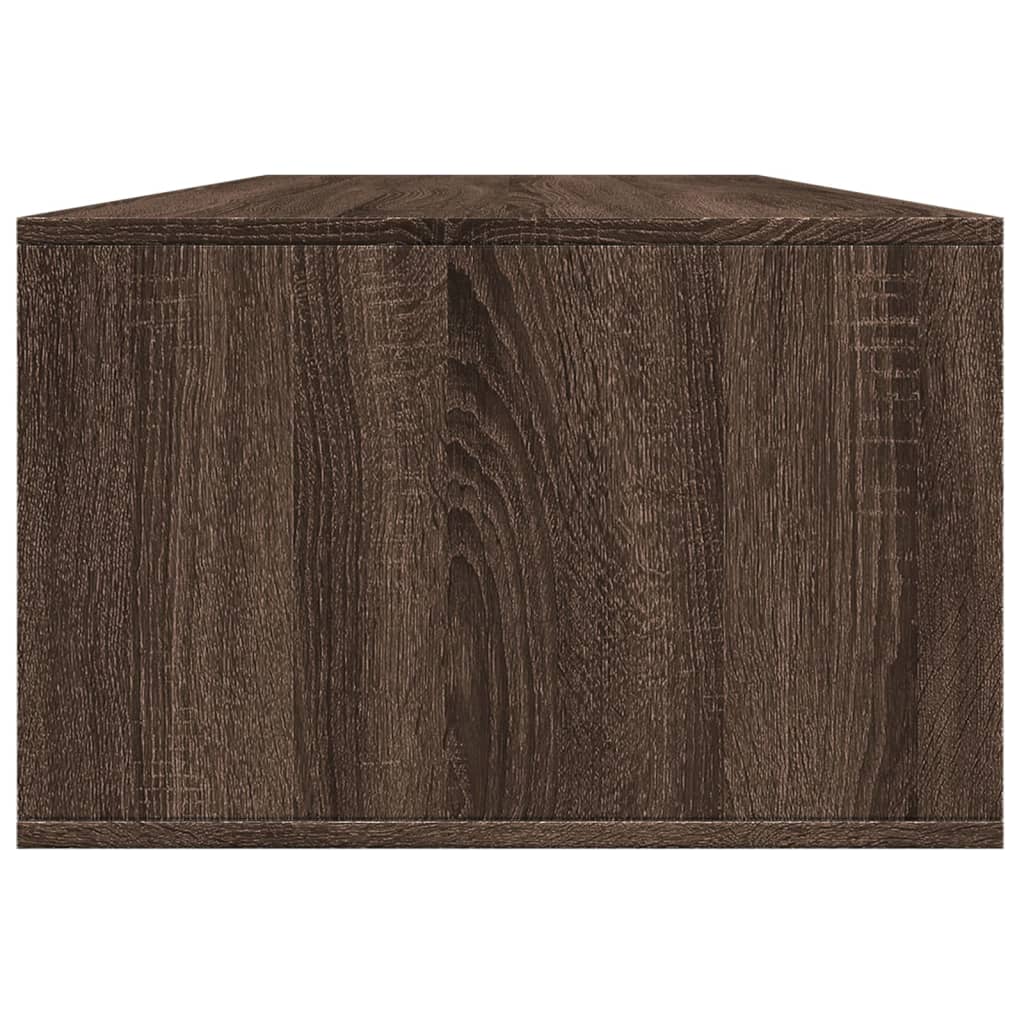 Stolić za kavu smeđa boja hrasta 102x55x35 cm konstruirano drvo
