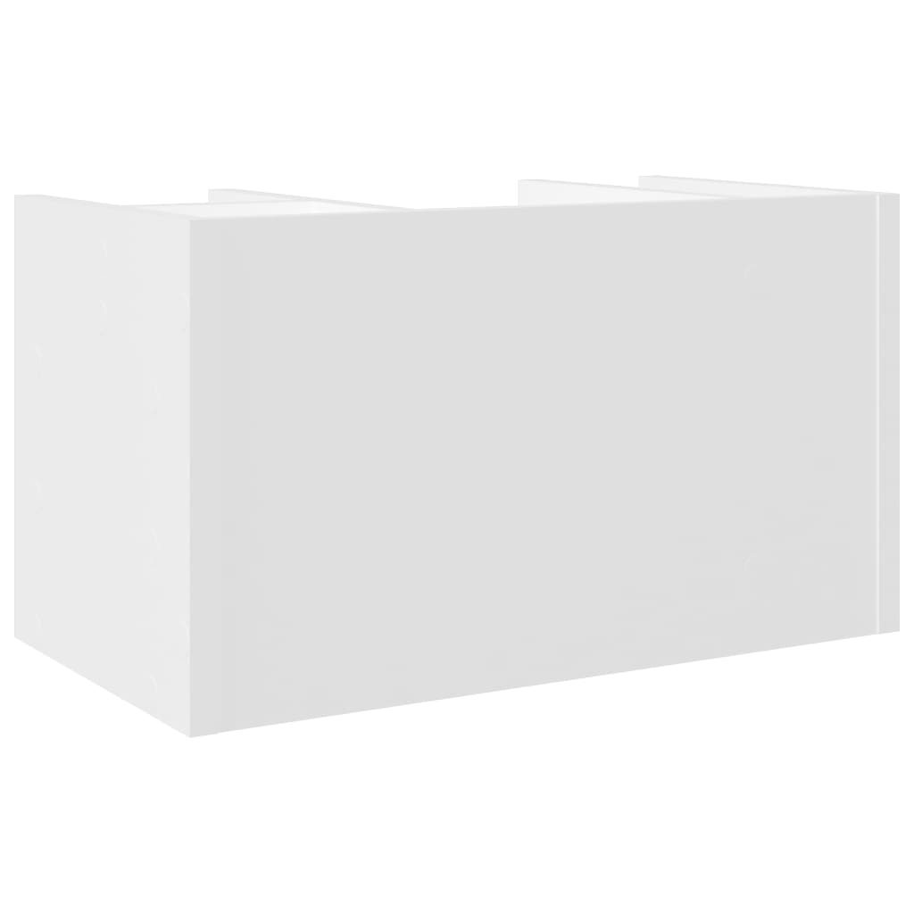 Organizator za stol boja hrasta 44,5x24x25 cm konstruirano drvo