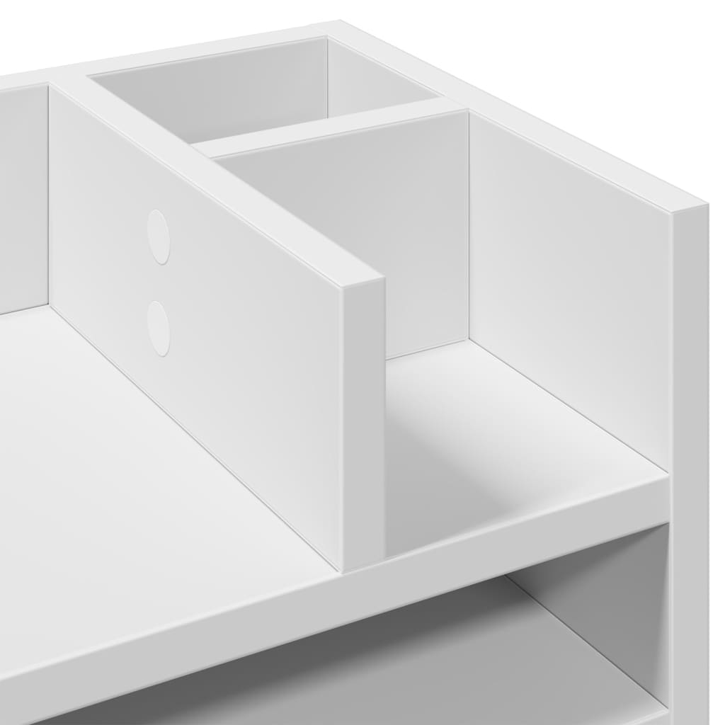 Organizator za stol boja hrasta 44,5x24x25 cm konstruirano drvo