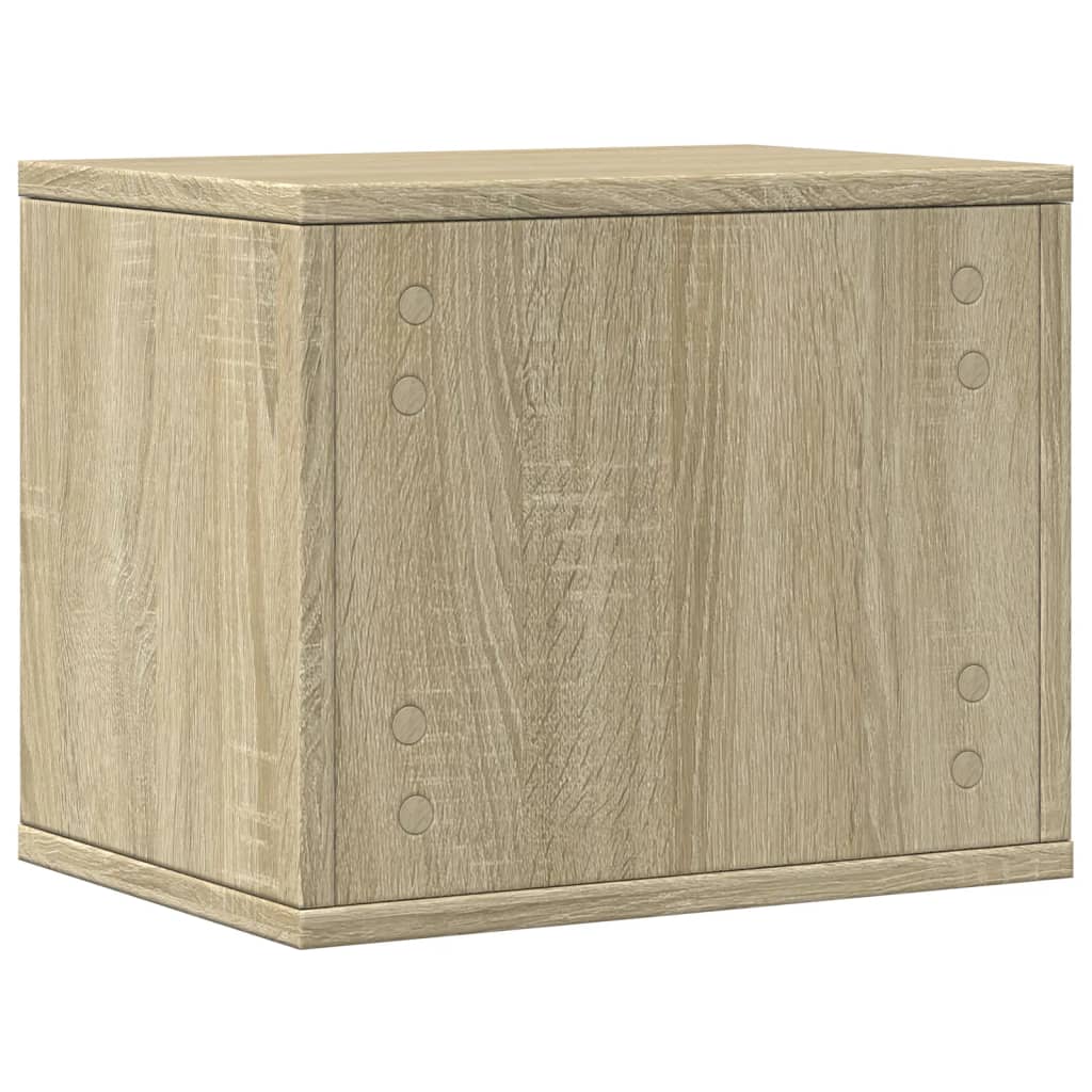 Organizator za stol boja hrasta 36x26x29,5 cm konstruirano drvo