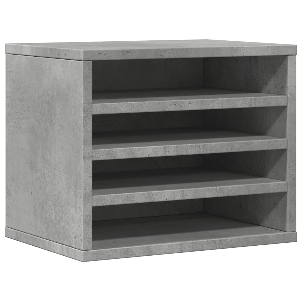 Organizator za stol boja hrasta 36x26x29,5 cm konstruirano drvo
