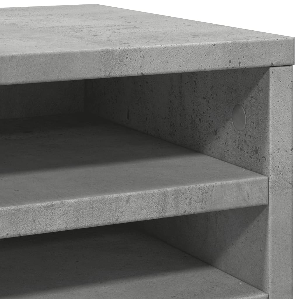 Organizator za stol boja hrasta 36x26x29,5 cm konstruirano drvo