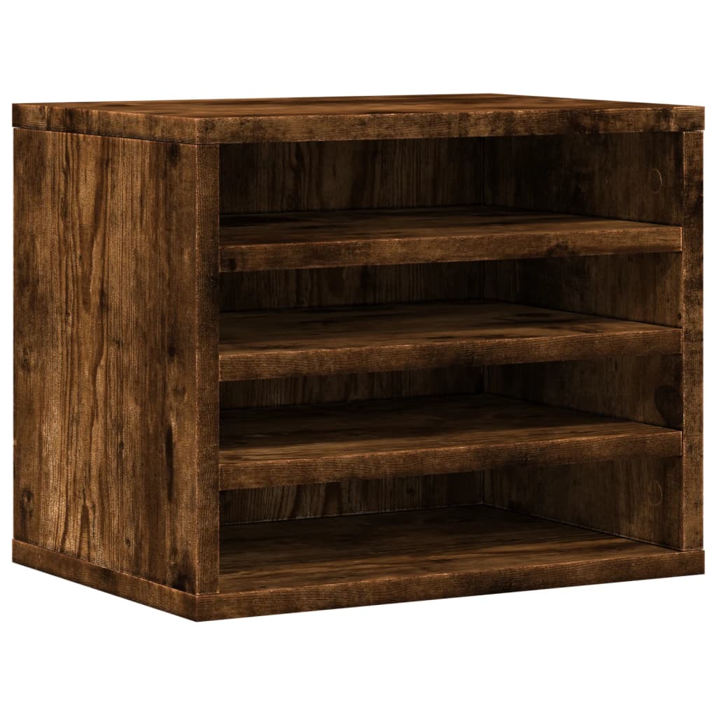 Organizator za stol boja hrasta 36x26x29,5 cm konstruirano drvo