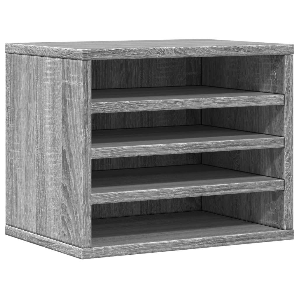 Organizator za stol boja hrasta 36x26x29,5 cm konstruirano drvo