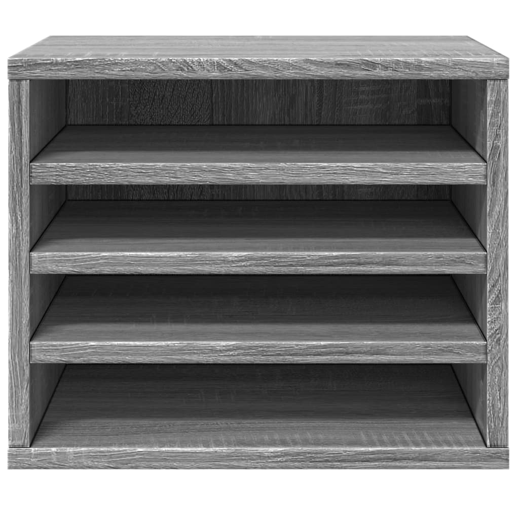 Organizator za stol boja hrasta 36x26x29,5 cm konstruirano drvo