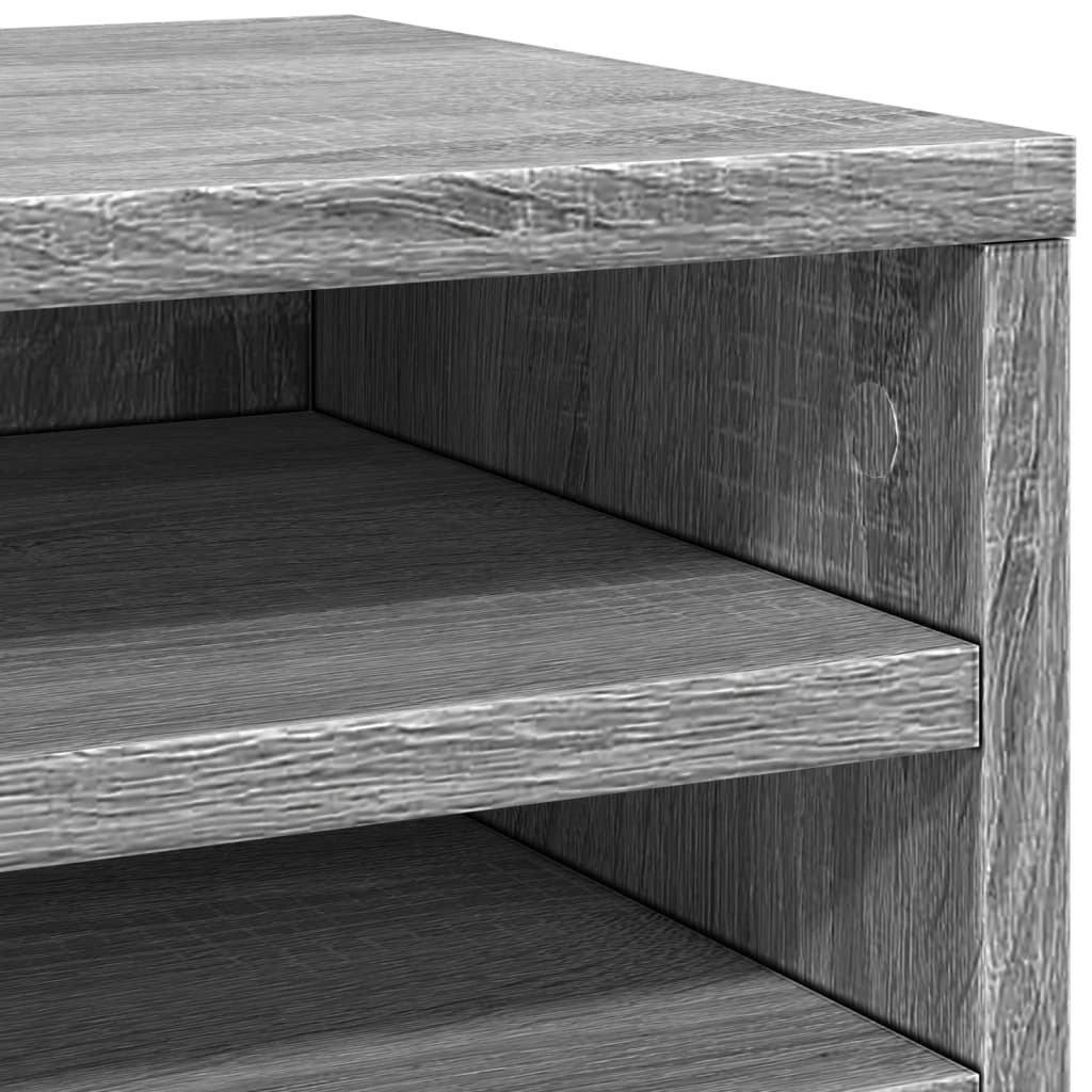 Organizator za stol boja hrasta 36x26x29,5 cm konstruirano drvo