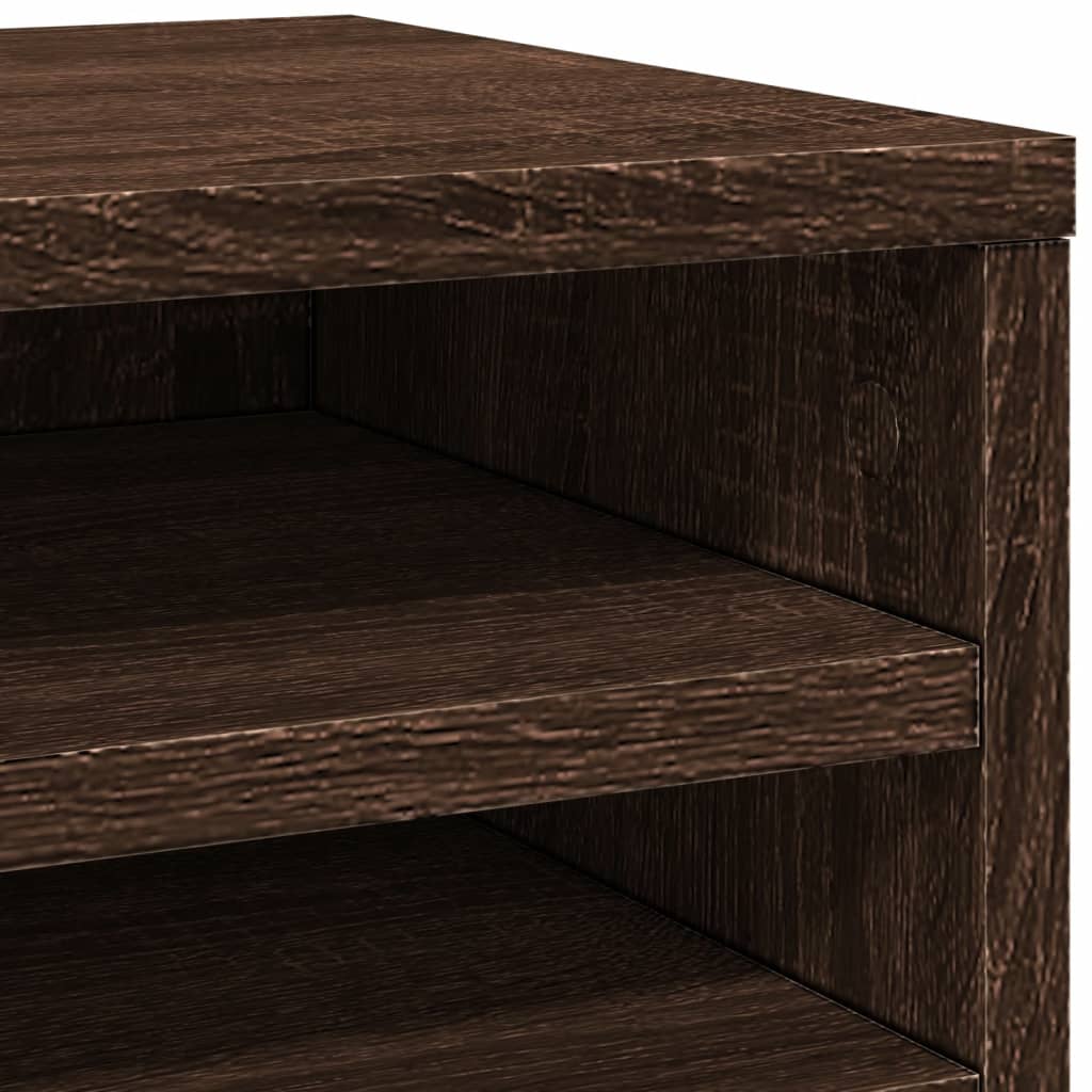 Organizator za stol boja hrasta 36x26x29,5 cm konstruirano drvo