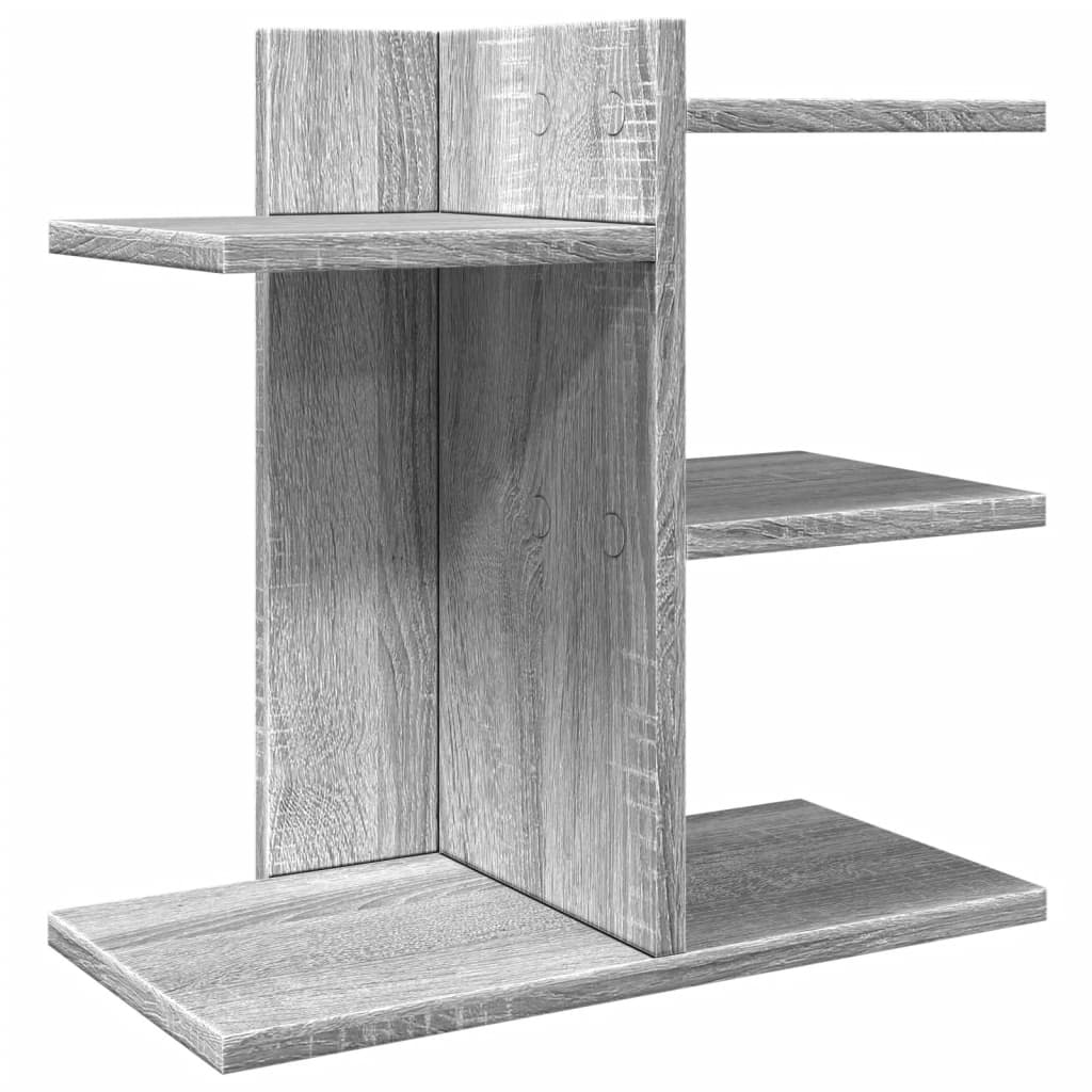 Organizator za stol boja hrasta 42x21,5x42 cm konstruirano drvo