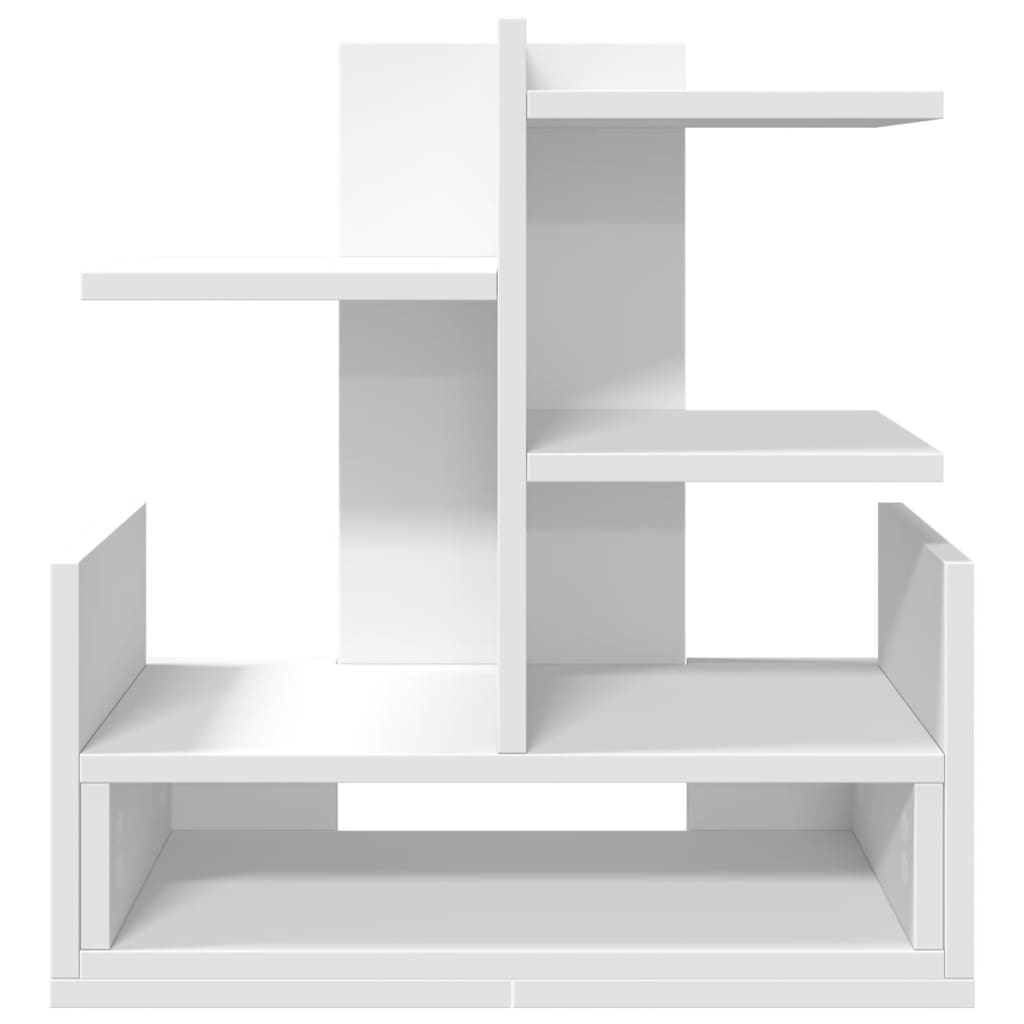 Organizator za stol bijeli 49 x 20 x 52,5 cm konstruirano drvo