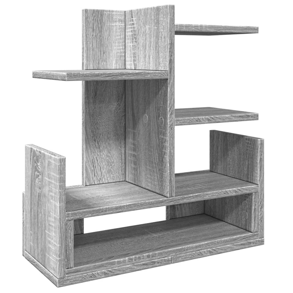 Organizator za stol boja hrasta 49x20x52,5 cm konstruirano drvo