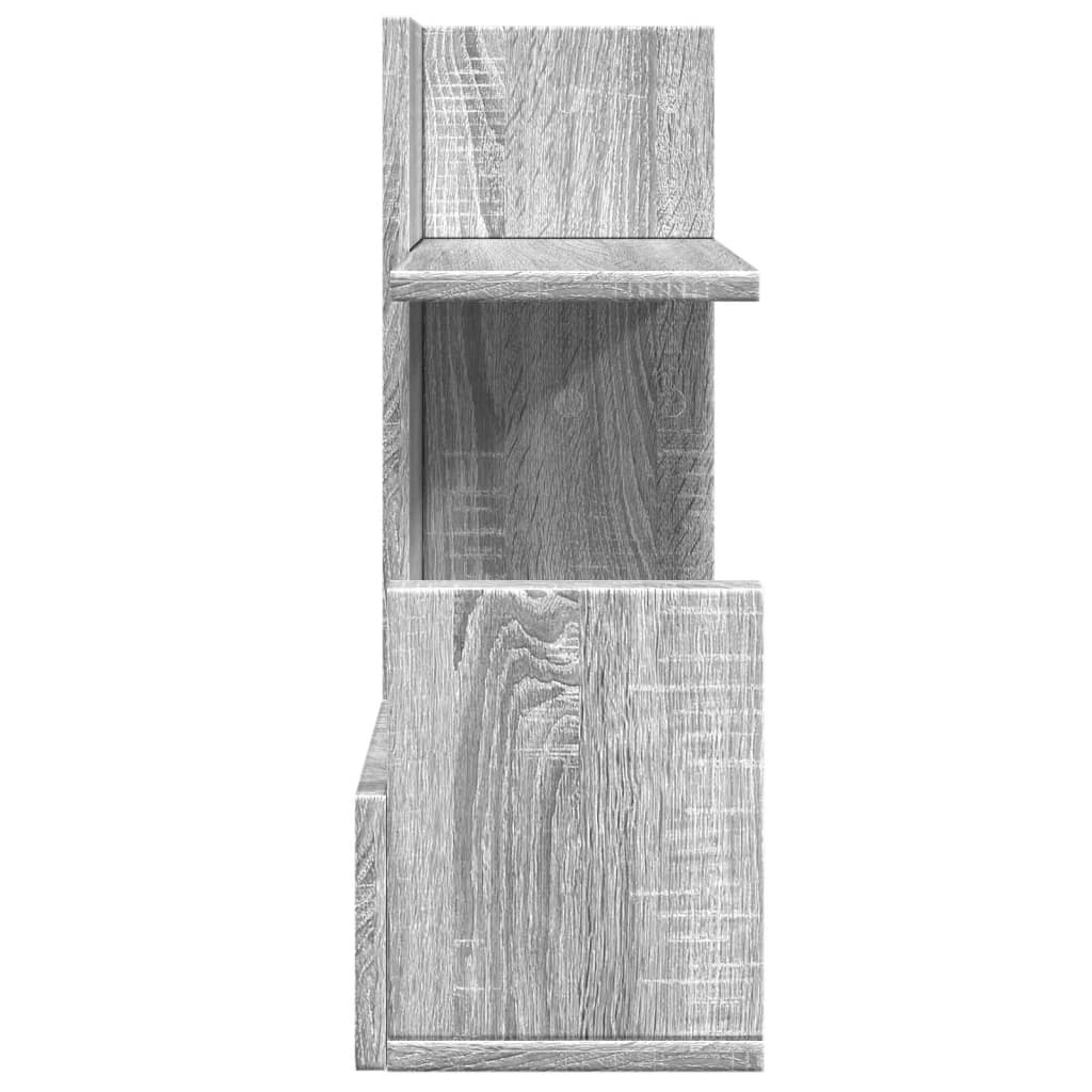 Organizator za stol boja hrasta 49x20x52,5 cm konstruirano drvo