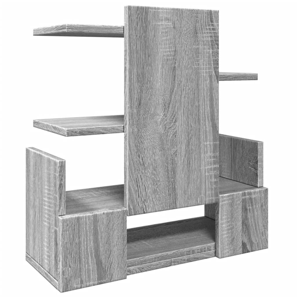 Organizator za stol boja hrasta 49x20x52,5 cm konstruirano drvo