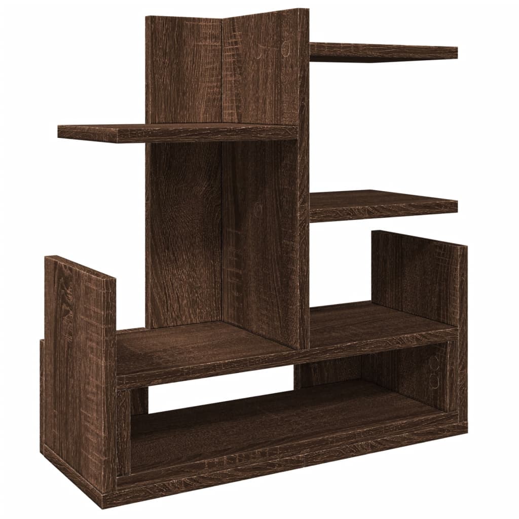 Organizator za stol boja hrasta 49x20x52,5 cm konstruirano drvo
