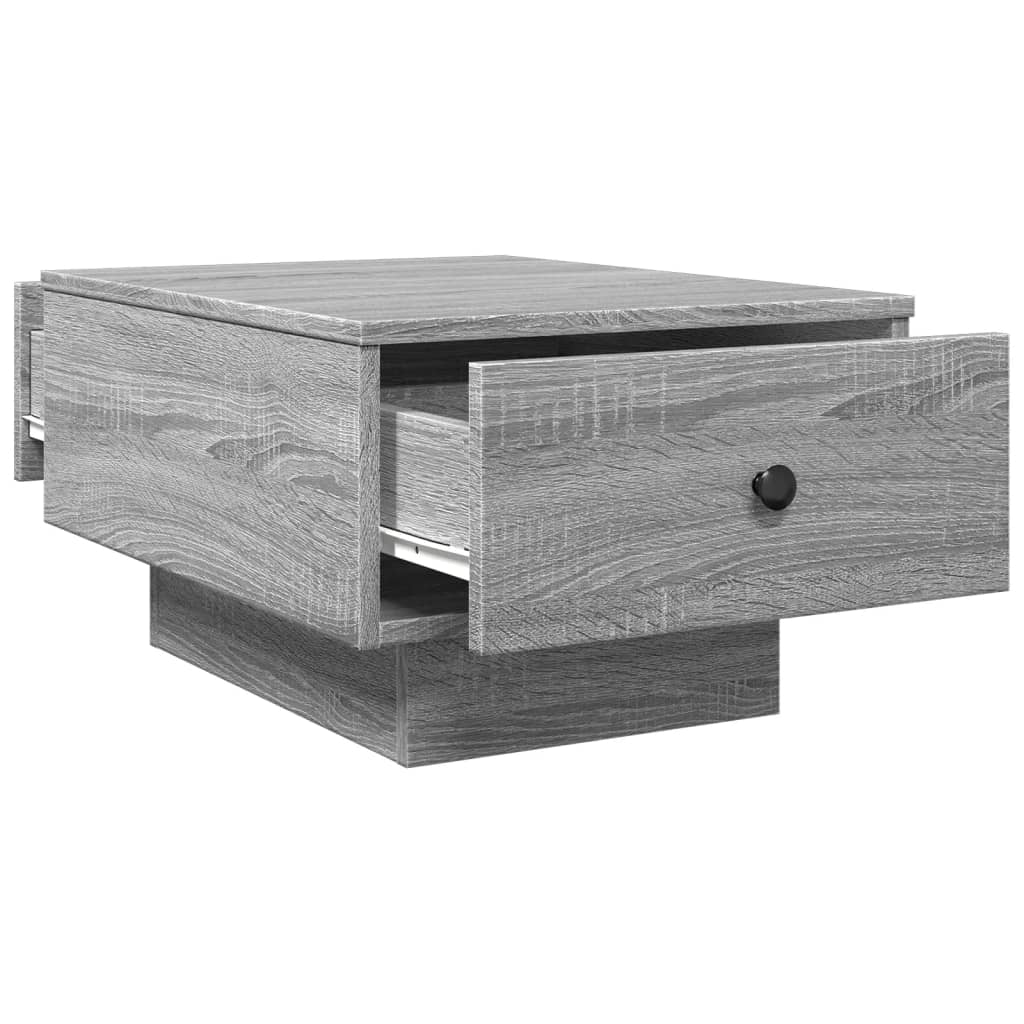 Stolić za kavu boja hrasta sonome 60x45x31 cm konstruirano drvo
