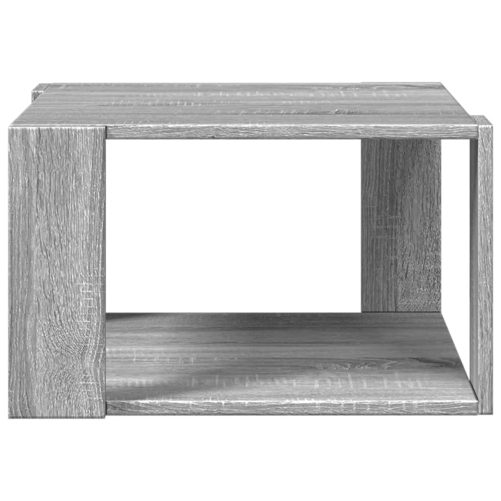 Stolić za kavu boja hrasta 51,5x51,5x30 cm od konstruirano drva