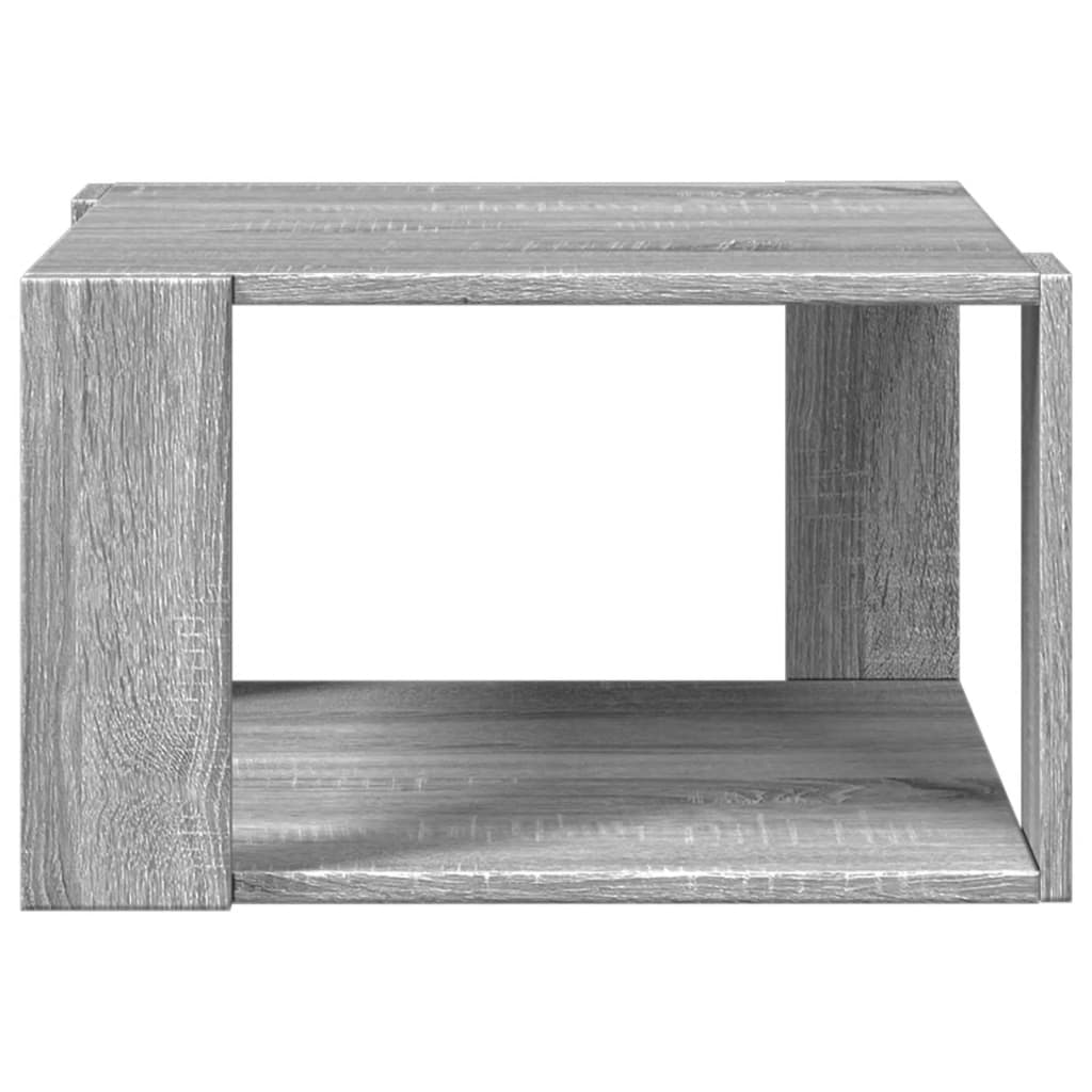 Stolić za kavu boja hrasta 51,5x51,5x30 cm od konstruirano drva