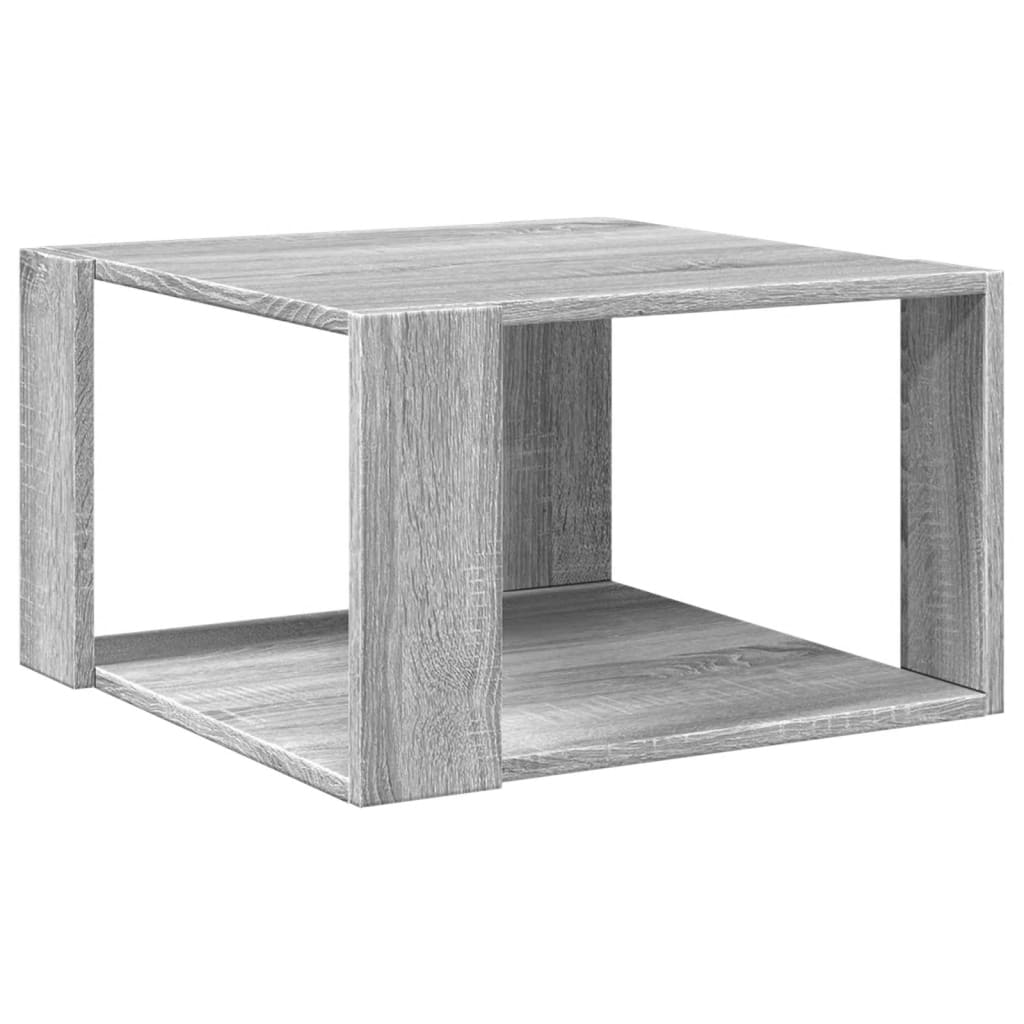 Stolić za kavu boja hrasta 51,5x51,5x30 cm od konstruirano drva