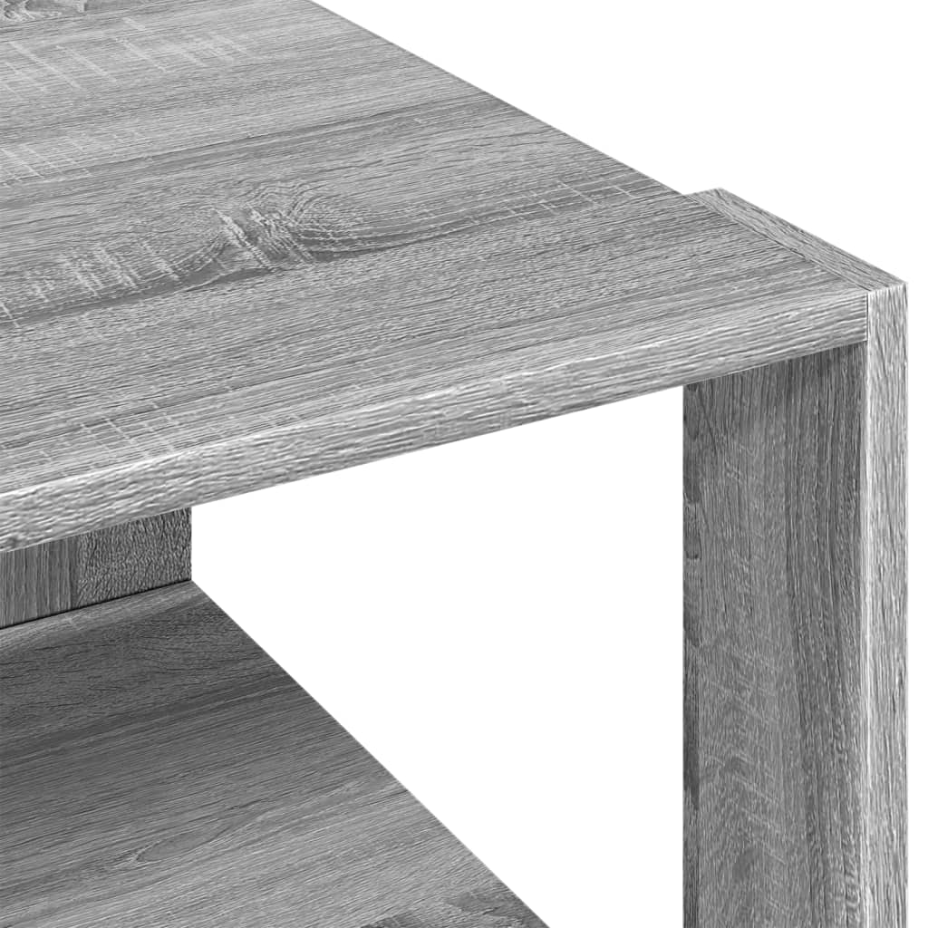 Stolić za kavu boja hrasta 51,5x51,5x30 cm od konstruirano drva