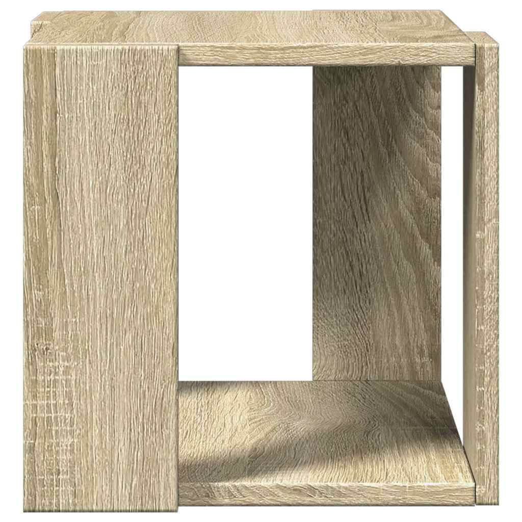 Stolić za kavu boja hrasta 32 x 32 x 30 cm konstruirano drvo