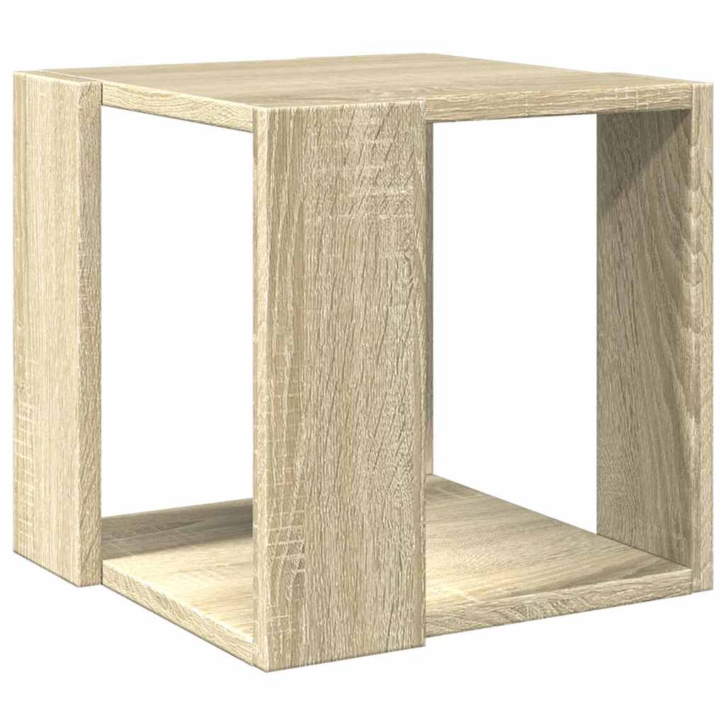 Stolić za kavu boja hrasta 32 x 32 x 30 cm konstruirano drvo