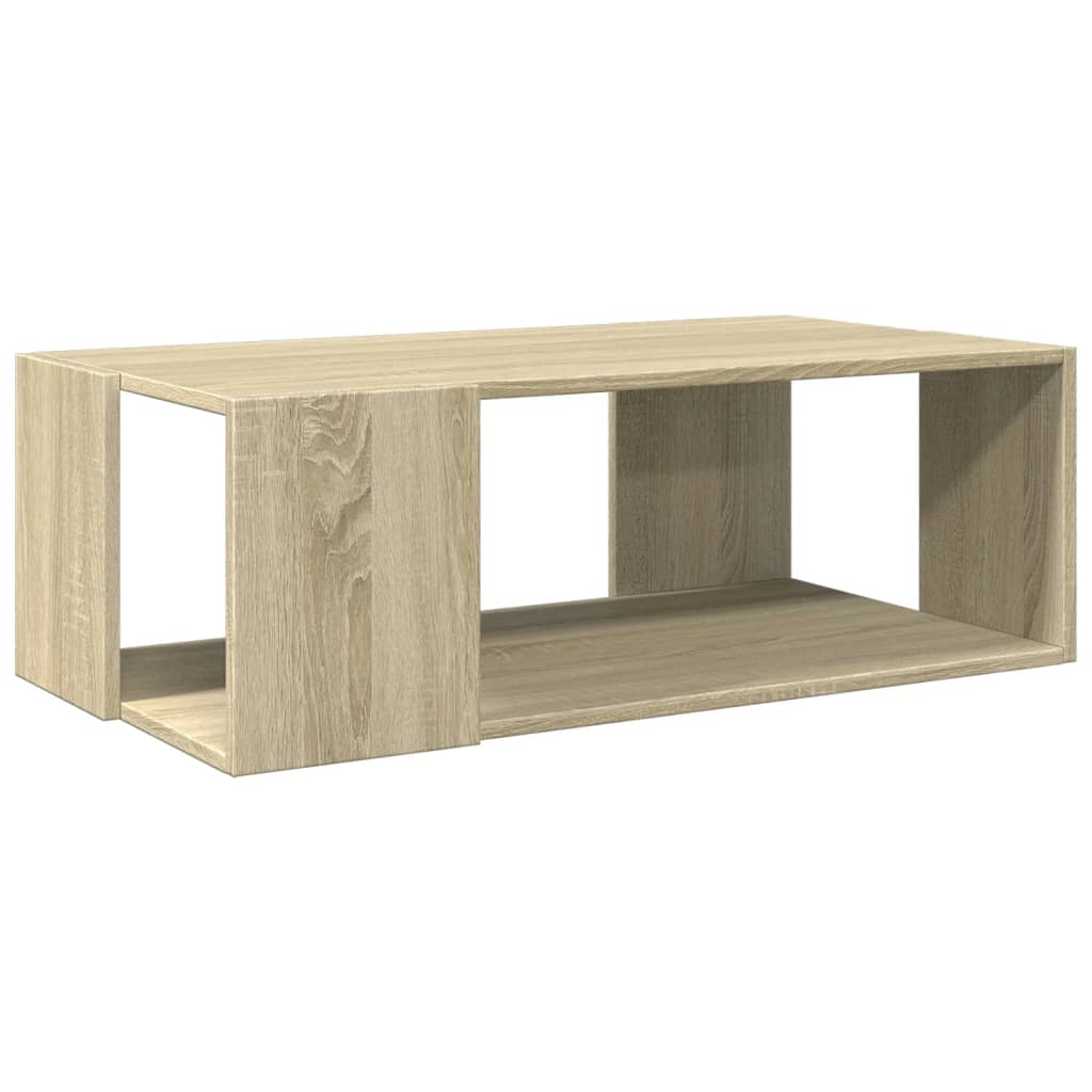 Stolić za kavu boja hrasta 89,5x48x30 cm od konstruiranog drva