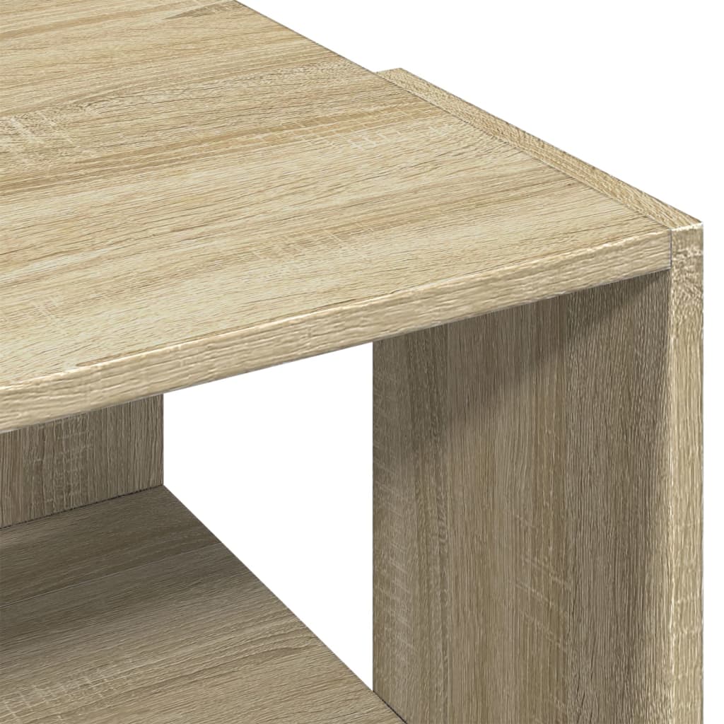 Stolić za kavu boja hrasta 89,5x48x30 cm od konstruiranog drva