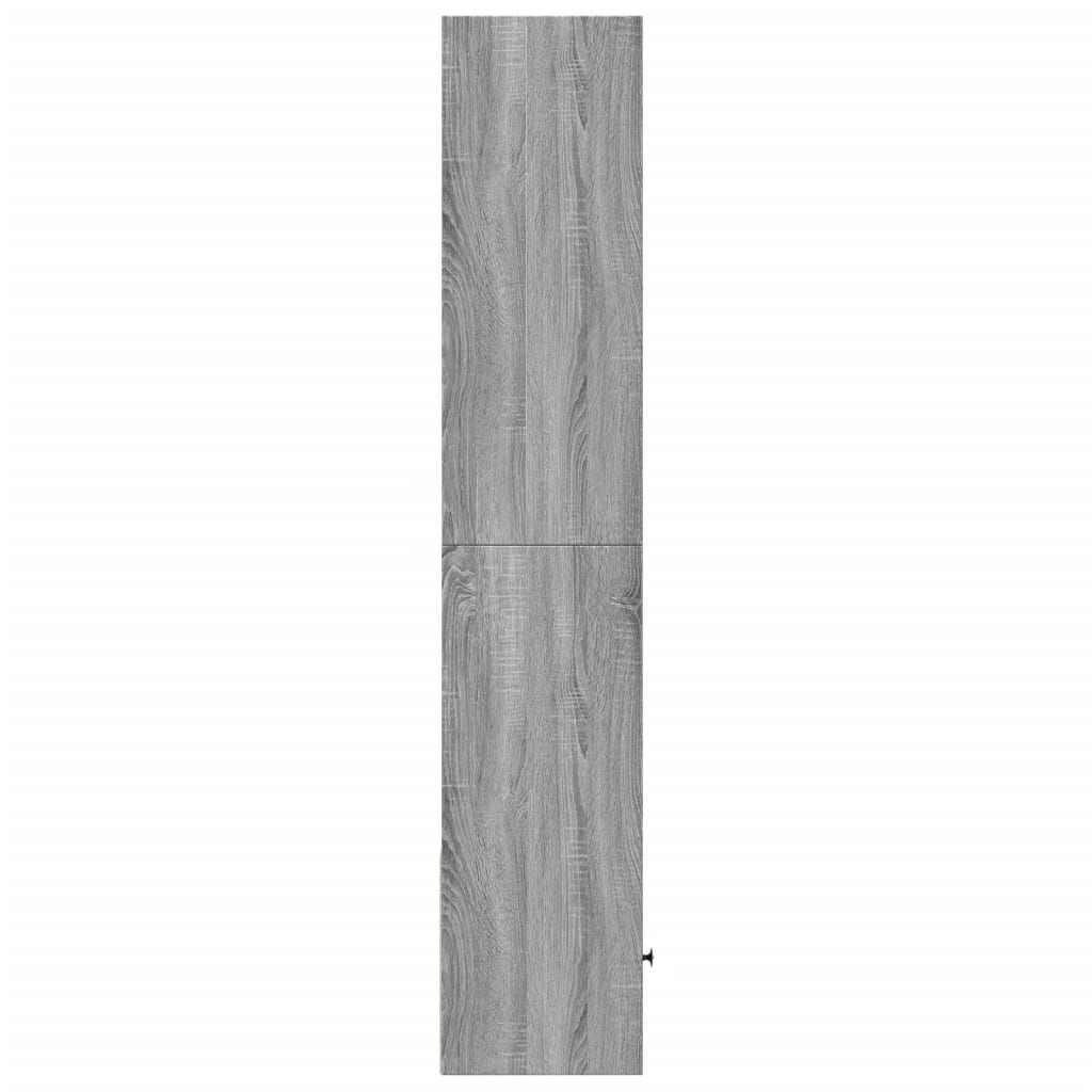 Regal za knjige boja hrasta 40x36x189 cm konstruirano drvo