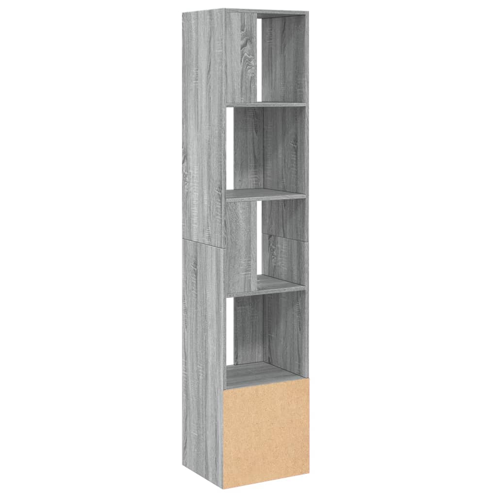 Regal za knjige boja hrasta 40x36x189 cm konstruirano drvo