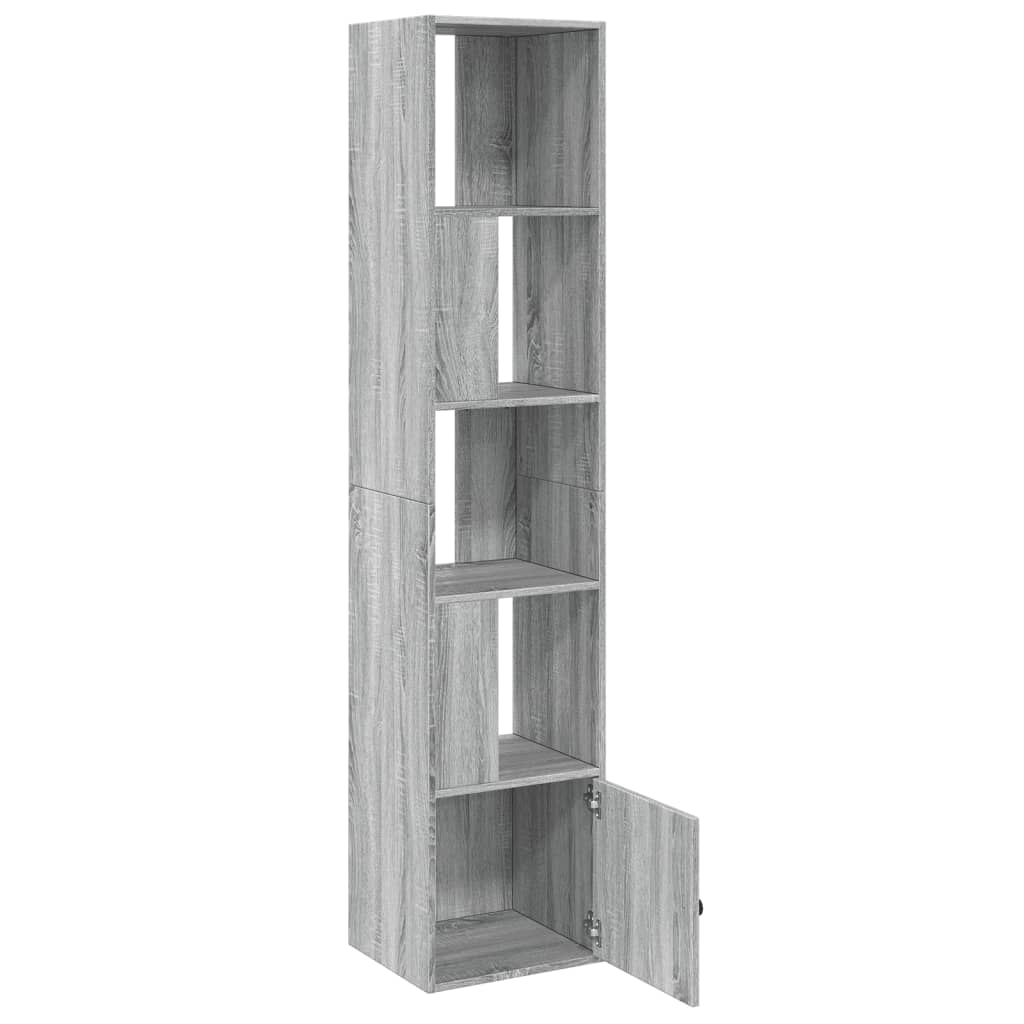 Regal za knjige boja hrasta 40x36x189 cm konstruirano drvo