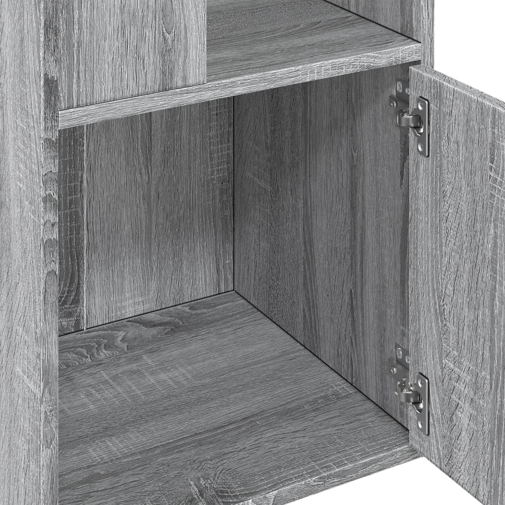 Regal za knjige boja hrasta 40x36x189 cm konstruirano drvo