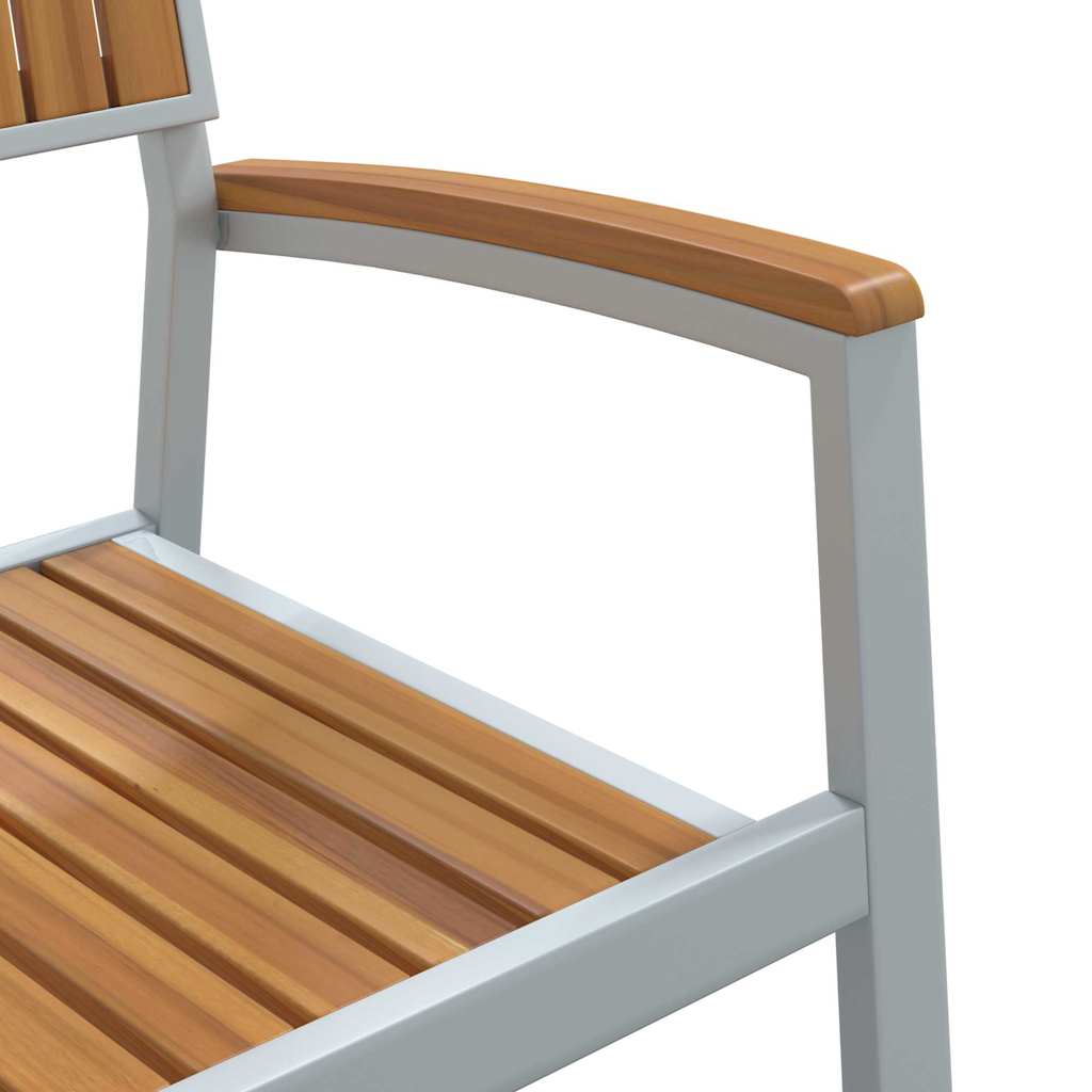 Stolica koja se može slagati 6 pcs Smeđa 56 x 57 x 87 cm