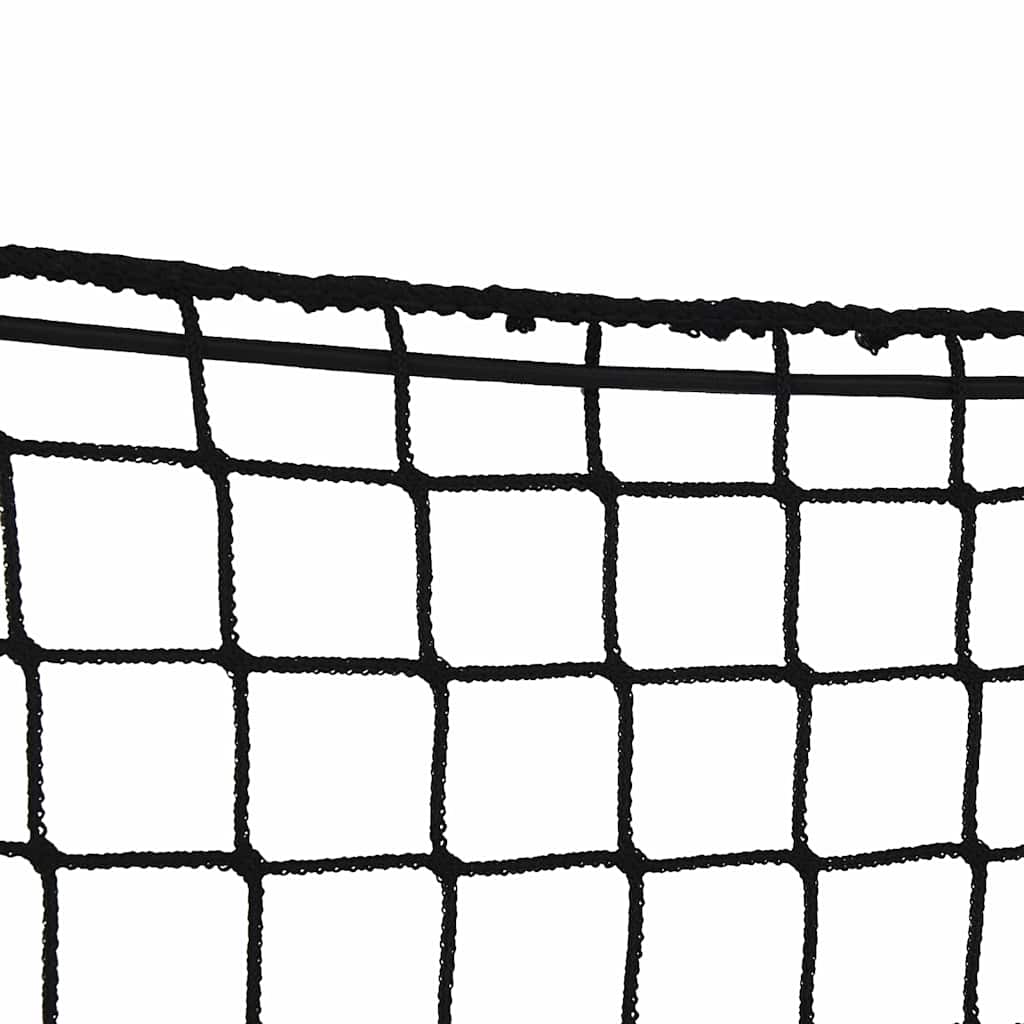 Mreža za prikolicu s elastičnim užetom crna 3 x 2,5 m PP