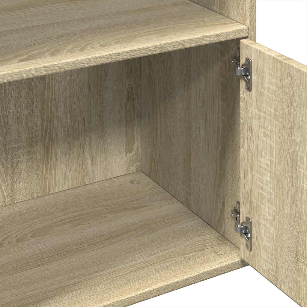 Regal za knjige boja hrasta 100x36x189 cm konstruirano drvo