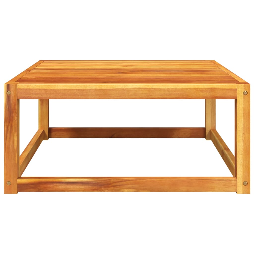 Vrtni stolić 65 x 65 x 29 cm od masivnog bagremovog drva