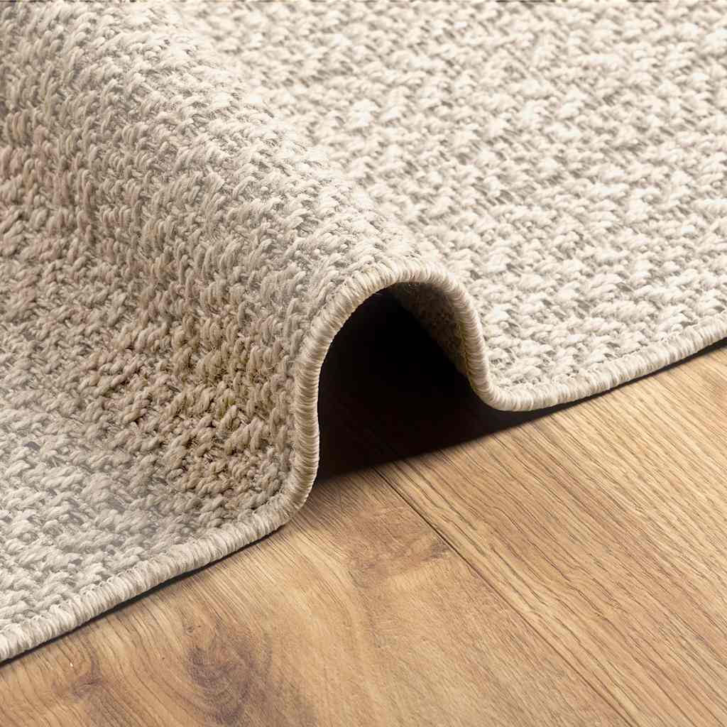 Tepih ZIZUR 120 x 120 cm s izgledom jute unutarnji i vanjski
