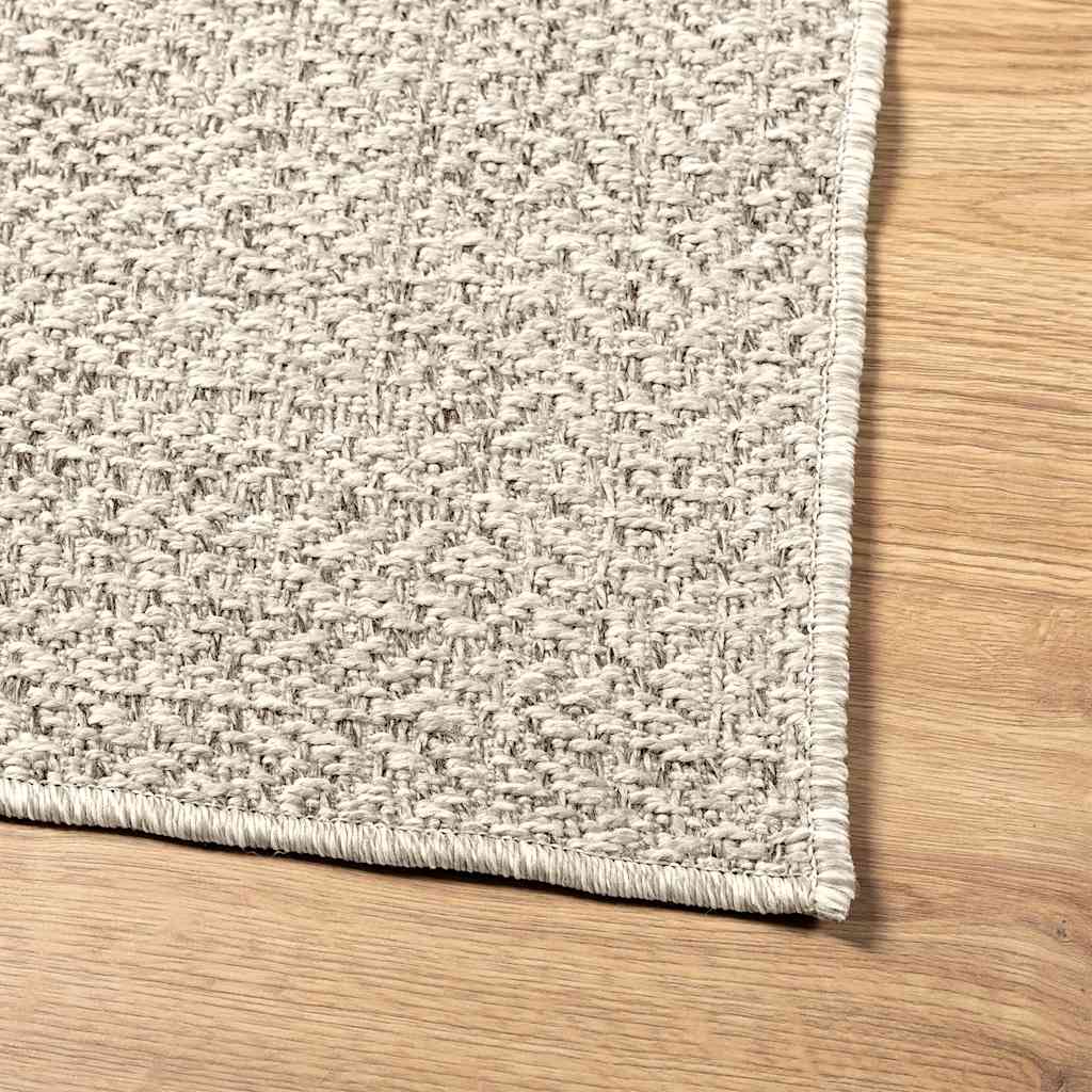 Tepih ZIZUR 120 x 120 cm s izgledom jute unutarnji i vanjski