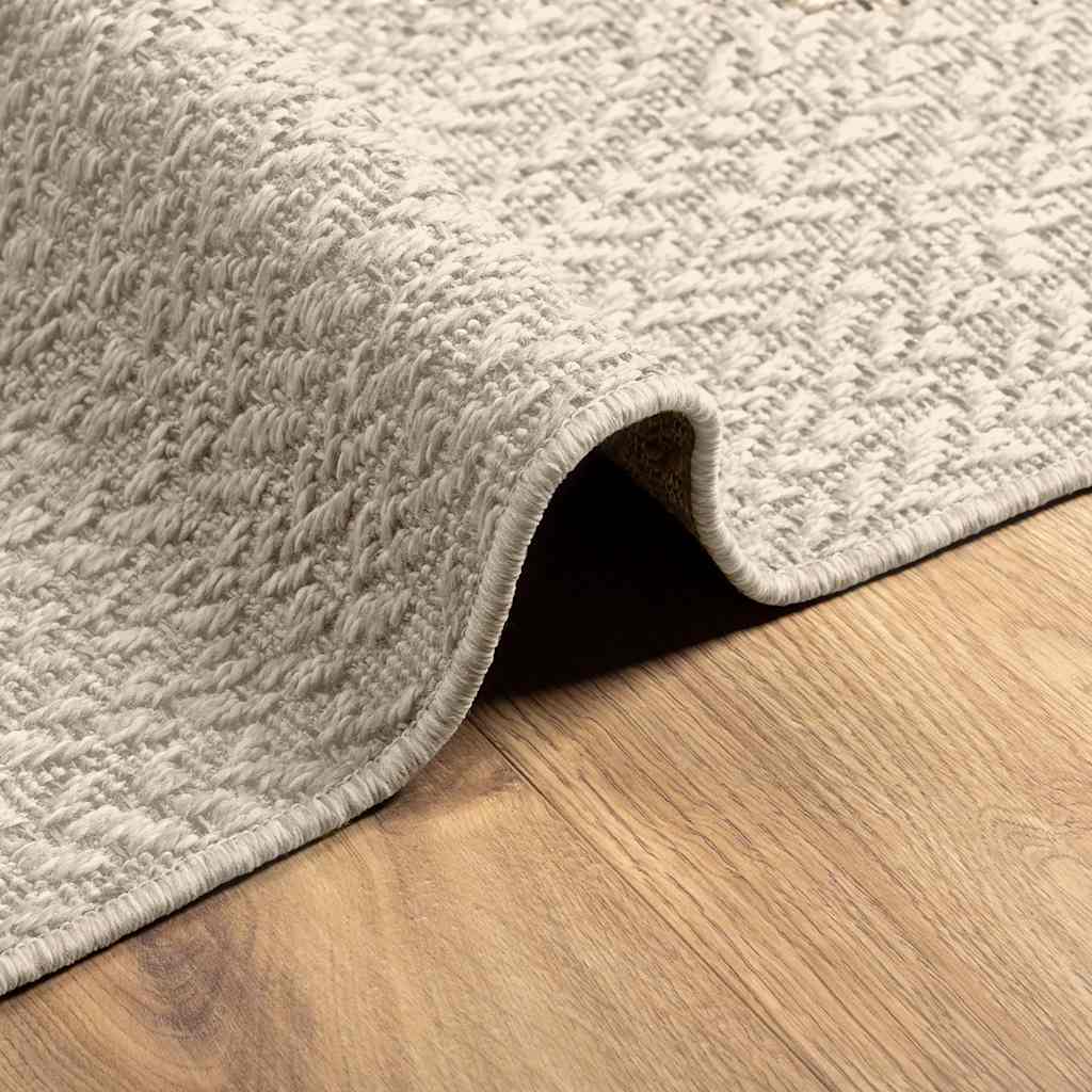 Tepih ZIZUR 120 x 120 cm s izgledom jute unutarnji i vanjski