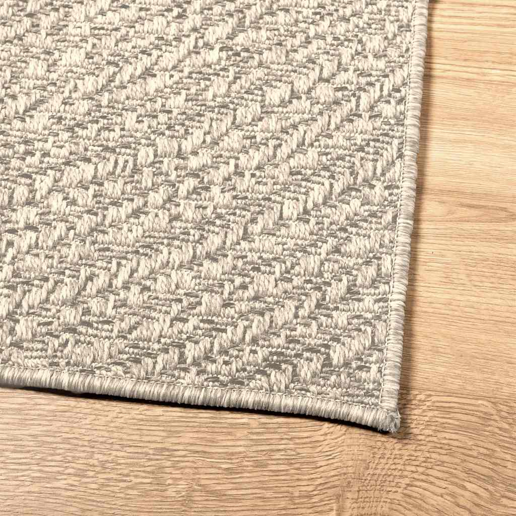 Tepih ZIZUR 120 x 120 cm s izgledom jute unutarnji i vanjski
