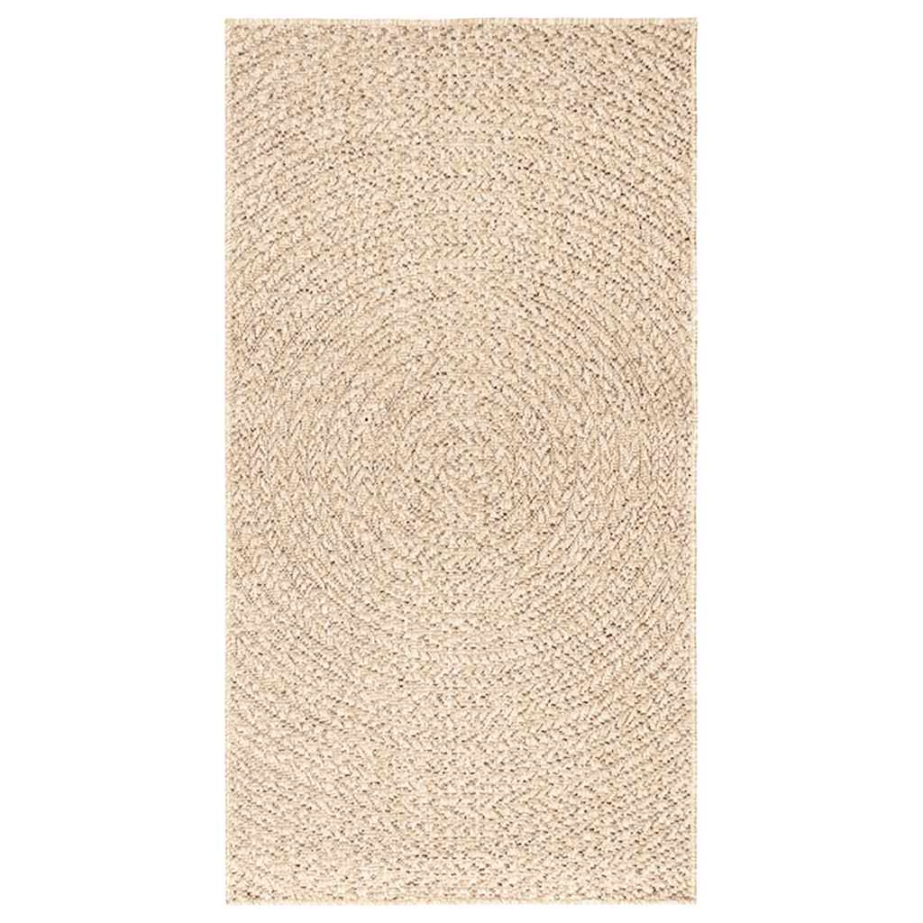 Tepih ZIZUR bež 60 x 110 cm s izgledom jute unutarnji i vanjski