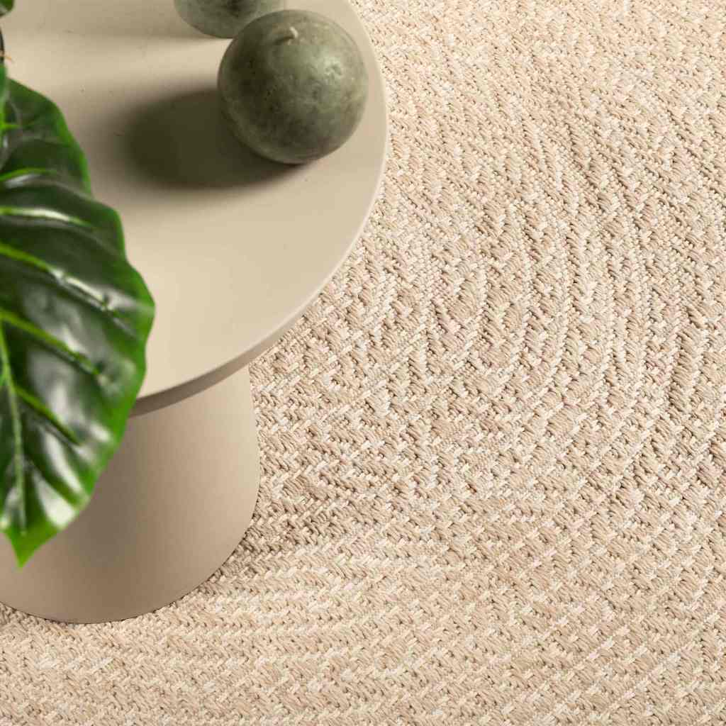 Tepih ZIZUR bež 60 x 110 cm s izgledom jute unutarnji i vanjski