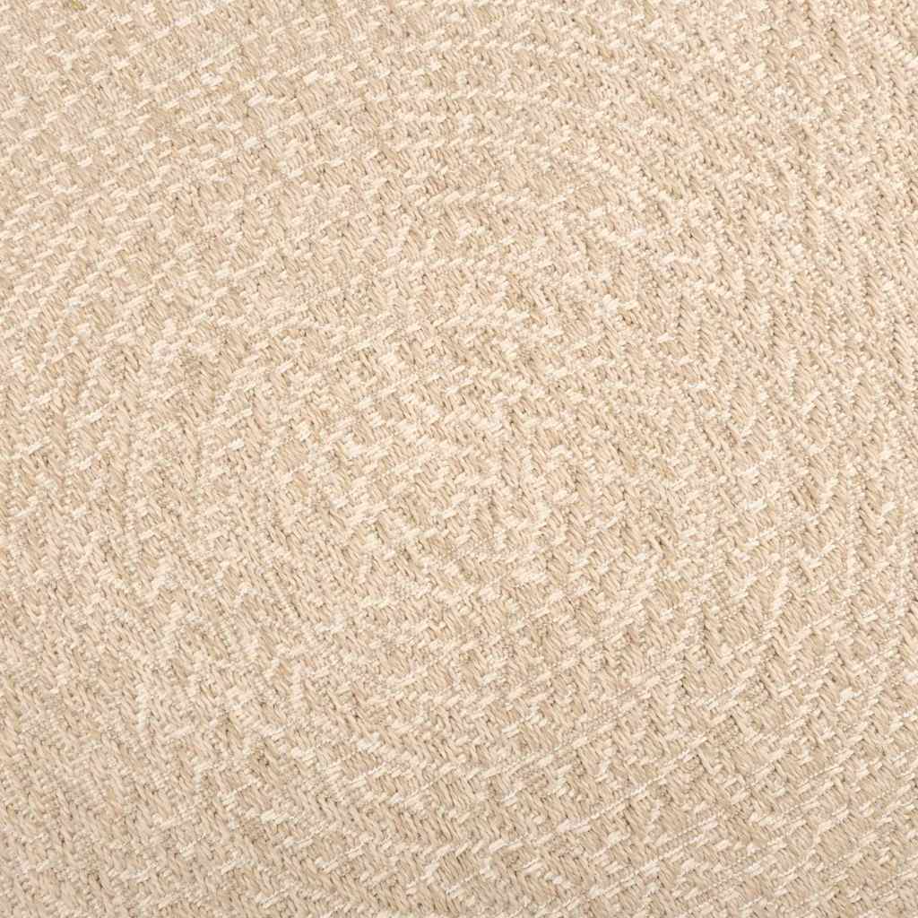 Tepih ZIZUR bež 60 x 110 cm s izgledom jute unutarnji i vanjski