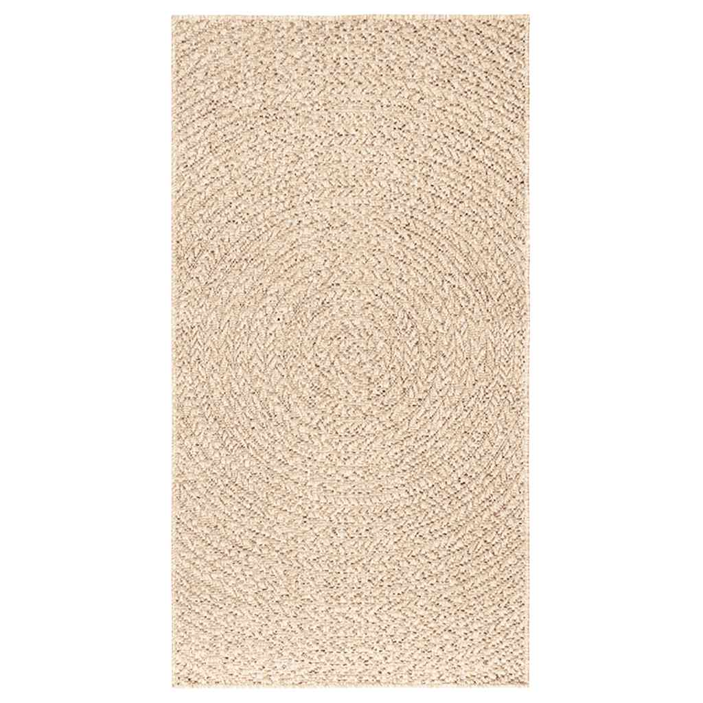 Tepih ZIZUR bež 80 x 150 cm s izgledom jute unutarnji i vanjski
