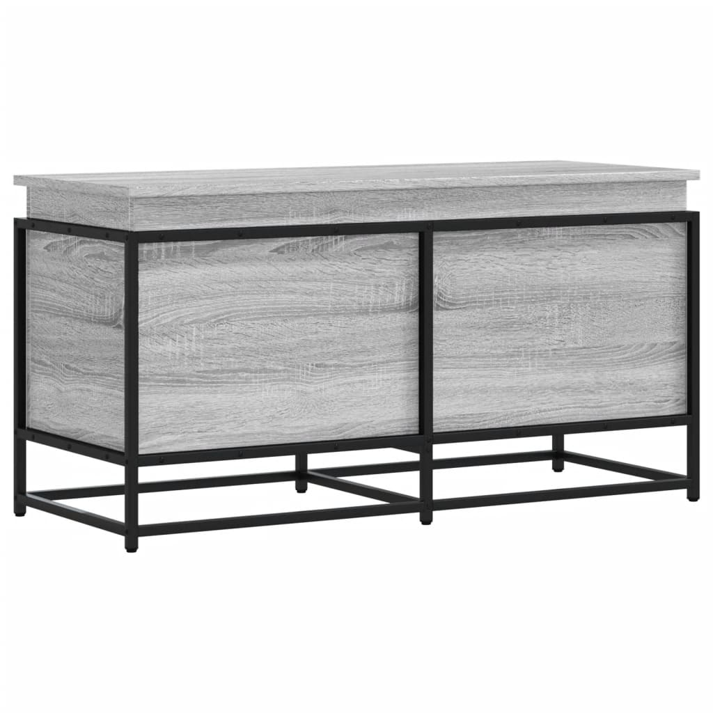 Kutija za pohranu boja hrasta 100x40x51,5 cm konstruirano drvo