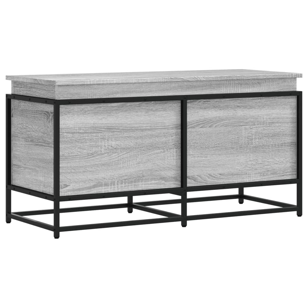 Kutija za pohranu boja hrasta 100x40x51,5 cm konstruirano drvo