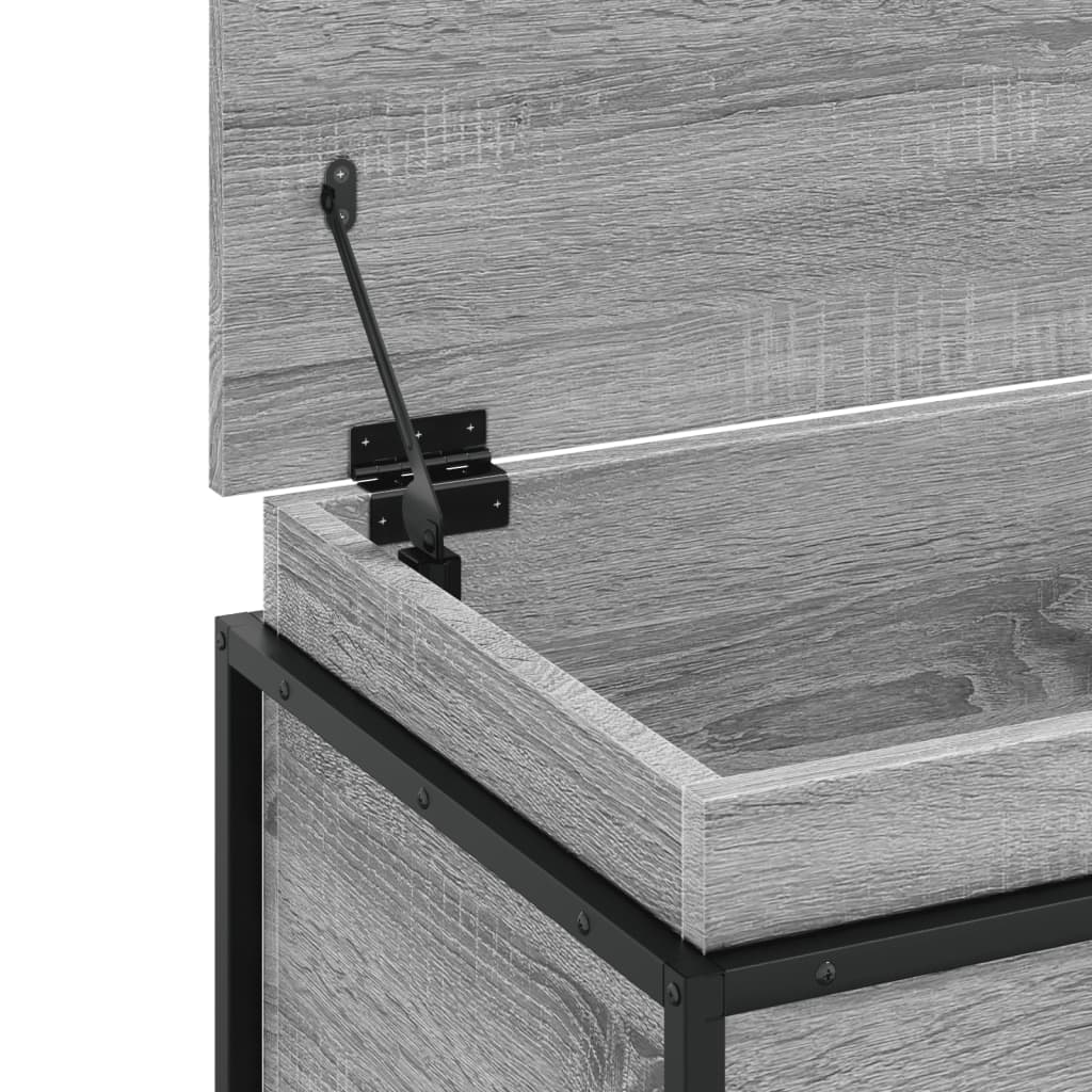 Kutija za pohranu boja hrasta 100x40x51,5 cm konstruirano drvo