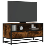 TV ormarić boja dimljenog hrasta 80x34,5x40 cm konstruirano