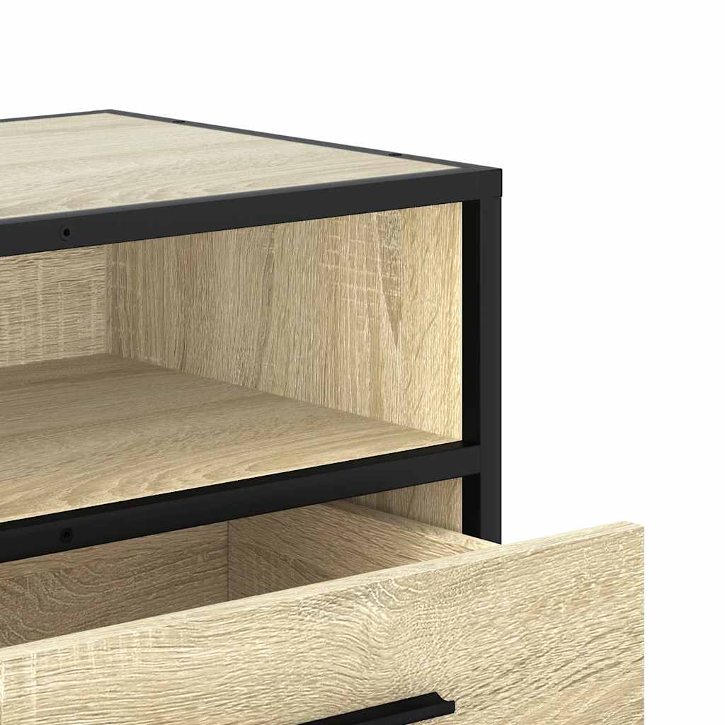 TV ormarić boja hrasta sonome 100x34,5x40 cm konstruirano