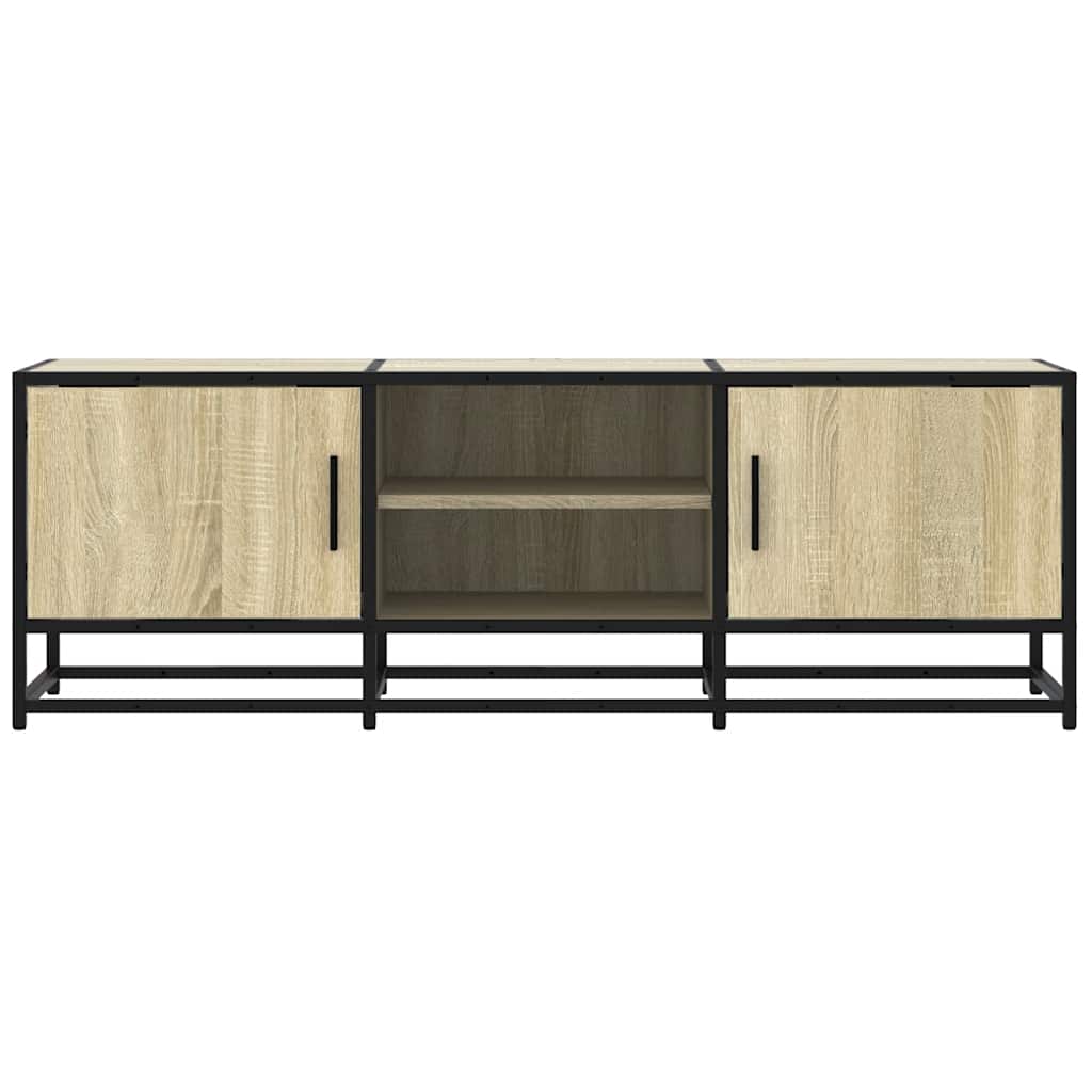 TV ormarić Sonoma hrast 120x35x41 cm Konstruirano drvo i metal